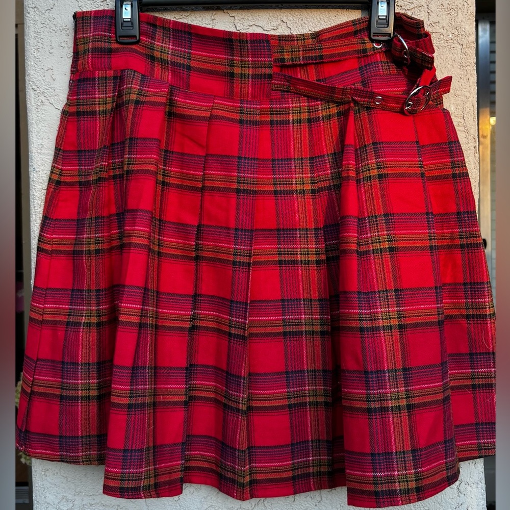 Alternative Plaid Skirt